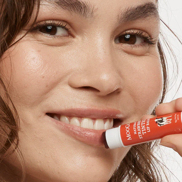 Edible Lip Balm 5g – Strawberry Tinted - Image 3